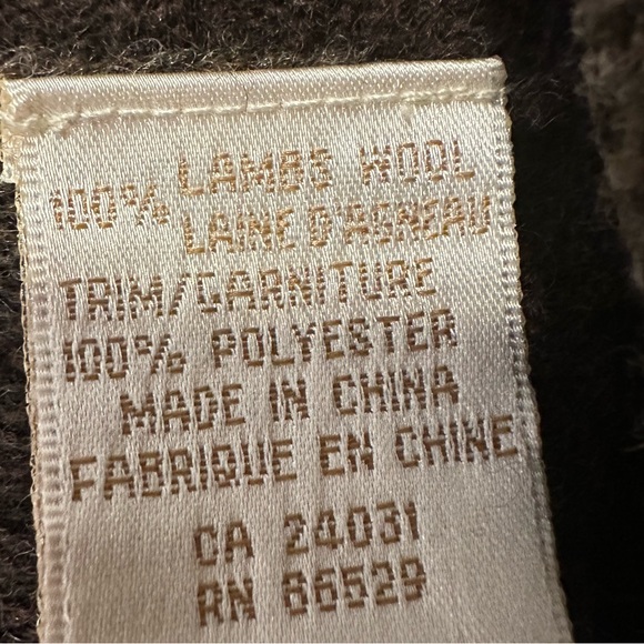 100% Lambswool zip up cardigan sweater by Viyella. Extremely cozy feeling - Picture 3 of 12